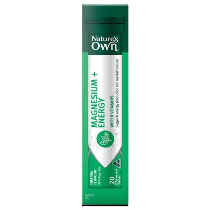 Nature's Own Magnesium + Energy Effervescent 60 Tablets - Image 3