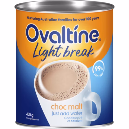 Ovaltine Chocolate Light Break Energy Drink 400g